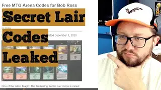 How to Claim All 5 Free Codes for Bob Ross Lands in MTG Arena