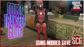 GTA 5 Online - DOUBLE OUTFIT TRANSFER GLITCH (Modded Save w/Save Wizard)...By SCG!