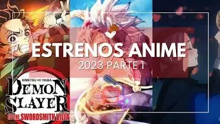 Estrenos de Anime para 2023 Parte 1 | Los animes mas esperados para el 2023 | Cartelera Mix