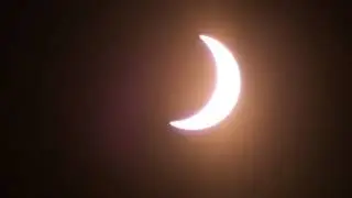 Solar eclipse partial peak video clip - 8/21/17