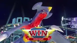 Pokken Tournament-Garchomp gameplay