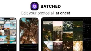 Edit multiple photos all at once - Batched app for iOS