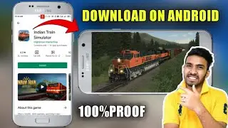 How to Download SimRail- The Railway Simulator On Android | SimRail Techno Gamerz | mr Faizan gamer