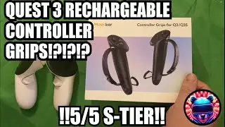 Quest 3 Rechargeable Battery Grips Review - 19 Hour Sessions - THESE EXIST!?! Must Have Accessory!