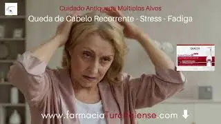 Queda de Cabelo Recorrente Stress Fadiga