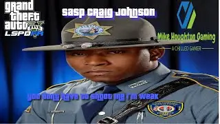 SASP Craig Johnson  Kiffe to the Heart| LSPDFR mod GTA 5