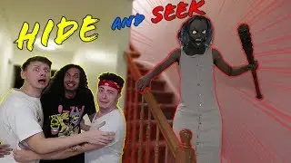 GRANNY BROKE IN DURING HIDE AND SEEK AT 3 AM!! (GRANNY IS HERE!!!!)
