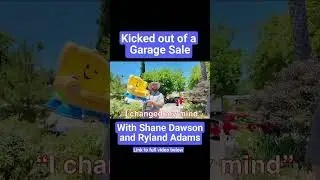 Kicked out of a Garage Sale with Shane and Ryland!