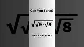 A Nice Squarer Root Simplification Maths Problem. 