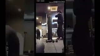 BTS V Gym Training Twitter Update || BTS Bangtan ARMY