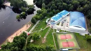 Печерский лесопарк с высоты.