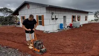 Exactly one year of our construction in HAWAII, FATHER saw the HOUSE for the first time