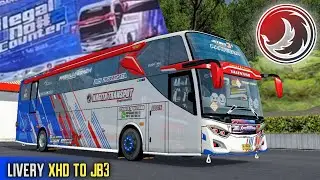 SHARE LIVERY ‼️ NAGITA TRANSPOT VALENTINO BUS XHD TO JB3 | BUS SIMULATOR INDONESIA