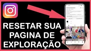 #instagram #iPhone #android Como Resetar/Reiniciar/Redefinir "Página de Exploração" do Instagram ✔️