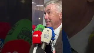 Rueda de prensa Carlo Ancelotti . Manchester City 1-1 Real Madrid (3-4)