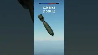Hampden Mk I bombing run / G.P. Mk.IV (1000 lb) - 