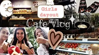 Cafe Vlog 🍓 |  Indian aesthetic vlog ☕ |Girls' day: ramen + photo booth + more