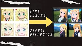 Fine tuning stable diffusion: teach stable diffusion new concept such as faces