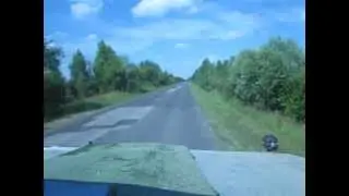 Домой,без лобового после переворота.