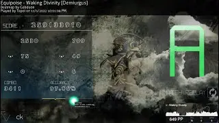 Waking Divinity #1 (my most painful choke)