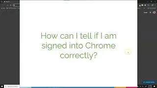 Sign into Chrome Not Drive