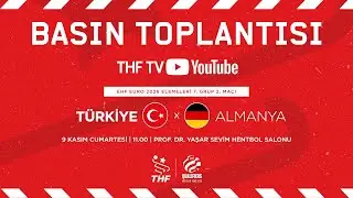 Türkiye - Almanya Maçı Basın Toplantısı