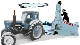 Stove for tractor T-40