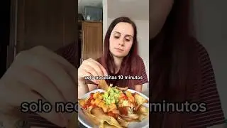 nachos caseros en 10 minutos #recetas #shorts