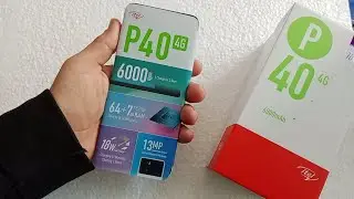 unboxing itel P40, review, test camera, fiche technique