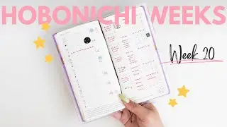Catching Up In My Hobonichi Weeks | Back Planning Week 20, 2024