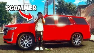 I Spent 24 Hours As a SCAMMER in GTA 5 RP.....