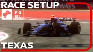 PSGL F1 24 TEXAS - Qualify Lap + RACE Setup 💪