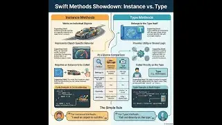 Instance Methods vs Type Methods in Swift — What’s the Difference? |  hindi