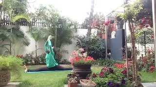 ‘The mighty leap, the mindful pose.’ Embracing the power of Hanuman Asana.