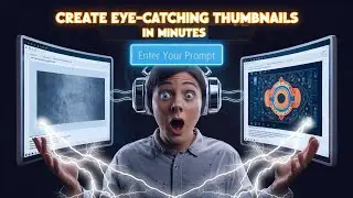How to Make Stunning YouTube Thumbnails FAST Using AI – No Design Skills Needed