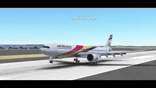 Airbus a330-900 NEO Landing at JFK in Infinite Flight #swiss001landing