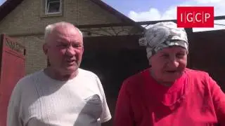 Семья Ходос вынуждена была бежать из собственного дома (Война в Донбассе. Прямая речь)