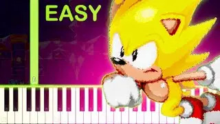 Egg Reverie Zone | SONIC MANIA - EASY Piano Tutorial