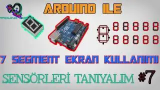 How to use 7 Segment Display with an Arduino
