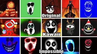 Doors vs Doors But Kawaii vs Impossible Doors Version Jumpscares In Roblox Doors