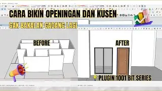 How to make Door and Window Frames Using the 1001 bit Plugin | 1001 Bit Series Plugins