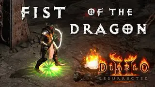 Fist of the Dragon Paladin Build - Lazy Farming! [Diablo 2 Resurected Character Guides]