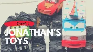 Jonathan’s Toys Disney Cars Monster Trucks episode 5