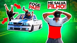 RESGATEI MEU PAI DO SEQUESTRO 🤝❤ | GTA 5 VIDA REAL 