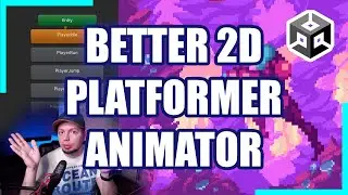 2D platformer tutorial with a special FSM in Unity