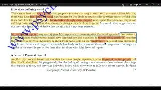 PSY408 Health Psychology Short Lesson 18 | PSY408 Midterm & Finalterm Short Lectures | VU Course
