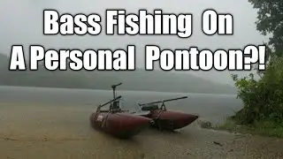 Bass fishing on my personal pontoon