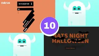 10 Haunted Halloween Effects! | HTML CSS  JS Effects