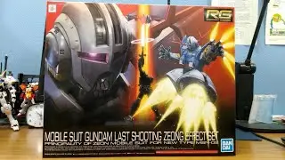 [Unboxing] RG Mobile Suit Gundam Last Shooting Zeong Effect Set