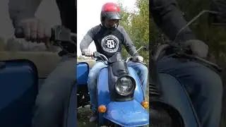 Звук из детства! Работа двигателя мотороллера 